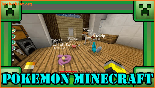 Pokemon Unite Minecraft game screenshot