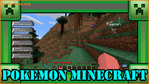 Pokemon Unite Minecraft game screenshot