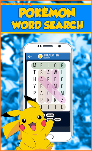 Pokemon Word Search: Puzzle Challenge screenshot