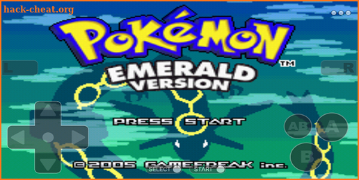 Pokemoon emerald version - Free GBA Classic Games screenshot