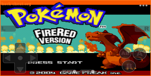 Pokemoon fire red version - Free GBA Classic Games screenshot