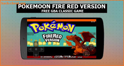 Pokemoon fire red version - new  GBA Classic Game screenshot
