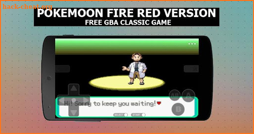 Pokemoon fire red version - new  GBA Classic Game screenshot