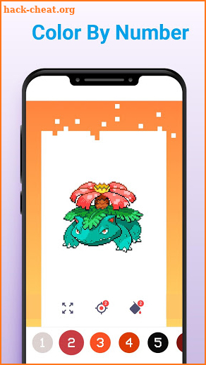 Pokepix Color Number - Pixel Art Maker screenshot