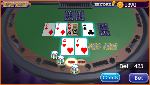Poker Bonus Texas HoldEm screenshot