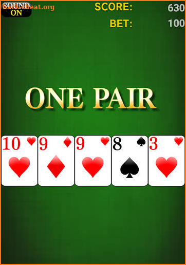 Poker [card game] screenshot