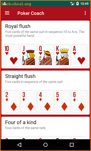 Poker Coach screenshot