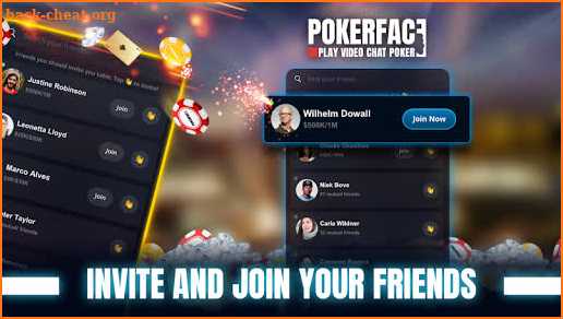 Poker Face -  Texas Holdem‏ Poker with Friends screenshot