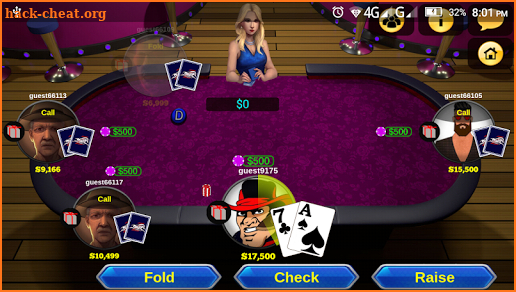 Poker Game, BlackJack Game Online and Offline screenshot