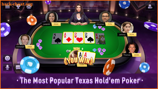 Poker Go - Free Texas Holdem Online Card Game screenshot