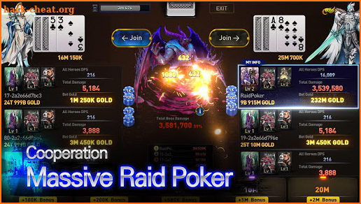 Poker Heroes screenshot