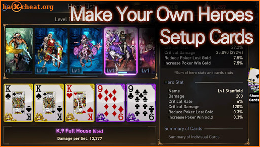 Poker Heroes screenshot