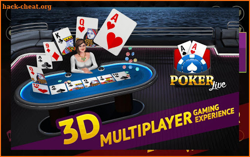 Poker Live! 3D Texas Hold'em screenshot