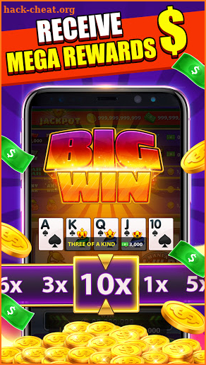 Poker Mania: Play Free Video Poker & Win Real Cash screenshot