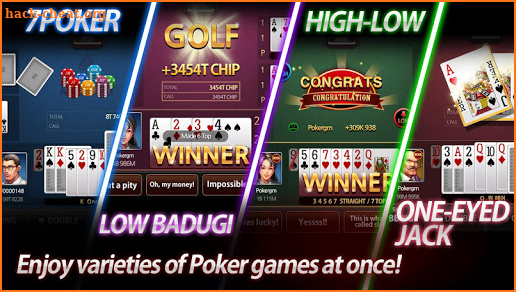 Poker Master - 7poker, High-Low, One Eyed Jack screenshot