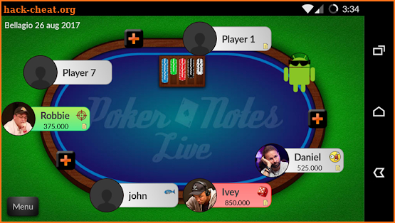 Poker Notes Live - Premium screenshot