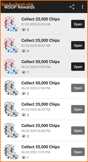 Poker Rewards screenshot