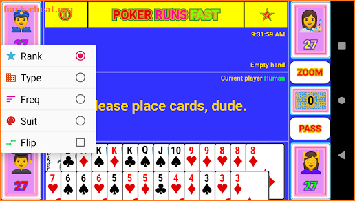 Poker Runs Fast screenshot