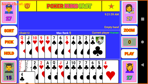 Poker Runs Fast screenshot