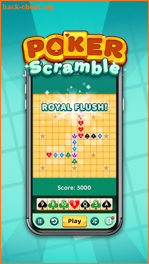 Poker Scramble screenshot