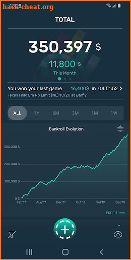 Poker Stack - Bankroll Tracker screenshot