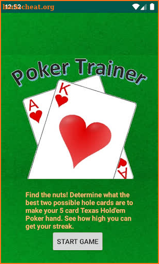 Poker Trainer - Big Slick Poker screenshot