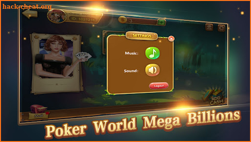 Poker World Mega Billions screenshot