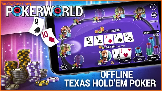 Poker World - Offline Texas Holdem screenshot