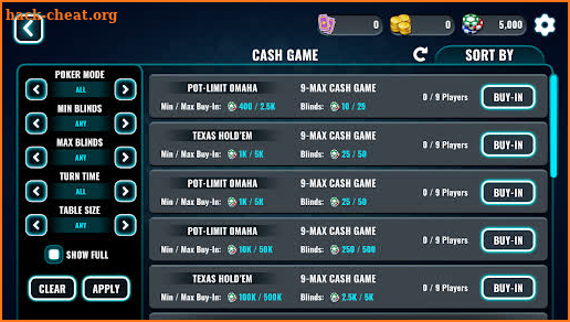 PokerGo Play screenshot