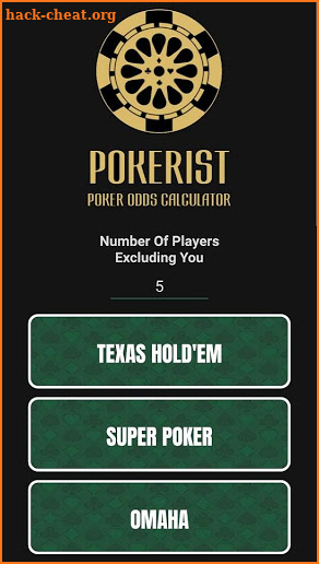Pokerist - Poker Odds Calculator screenshot