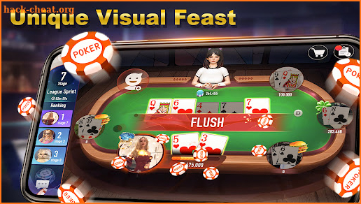 PokerLive: Texas Holdem League screenshot