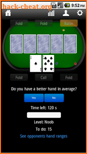 Pokertrainer screenshot
