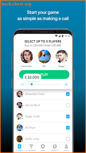 PokerUp: a new way to play screenshot