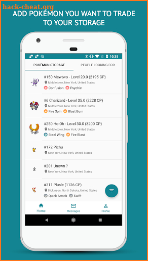 PokeTrade - Pokémon Go Trade Center screenshot