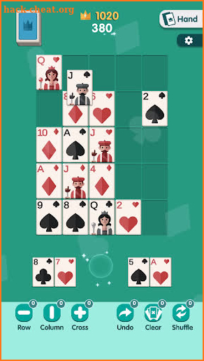Pokez Playing - Poker Card Puzzle screenshot