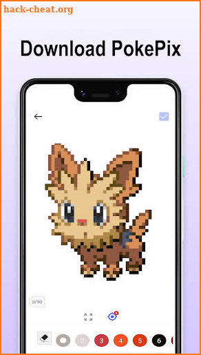 Pokezz Color by number - Art Pixel Coloring screenshot