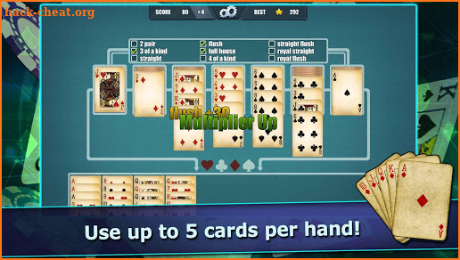 Pokitaire! Poker & Solitaire Beginner Game FREE screenshot