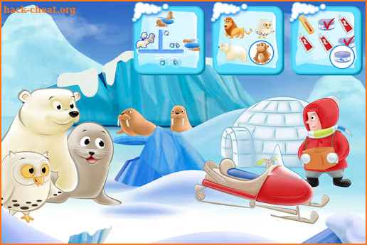 Polar Bear Cub for kids 3-5 screenshot
