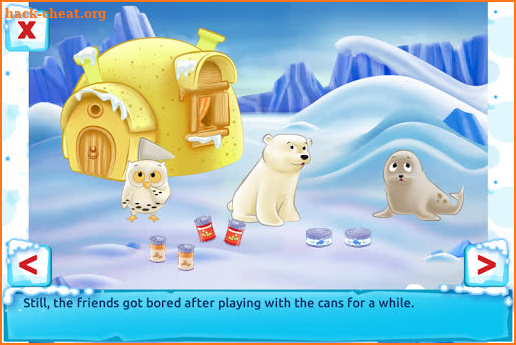 Polar Bear Cub for kids 3-5 screenshot