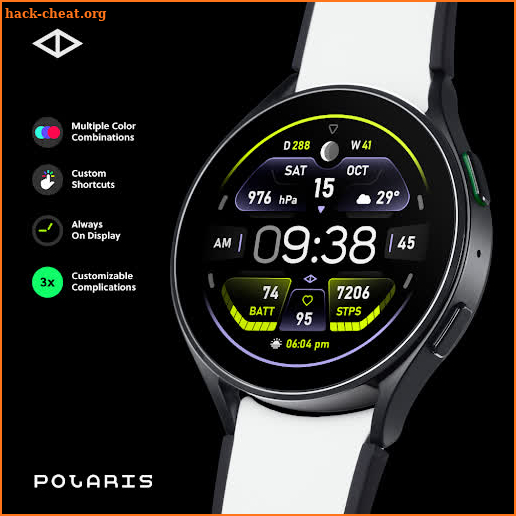 Polaris: Digital Watch Face screenshot