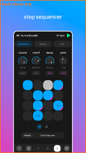 Polaris - Pocket Music Maker screenshot