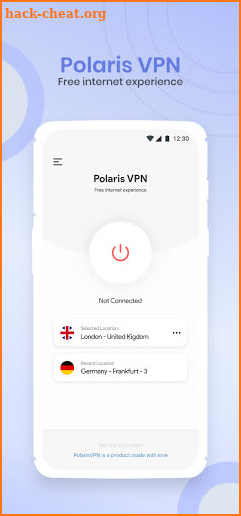 PolarisVPN screenshot