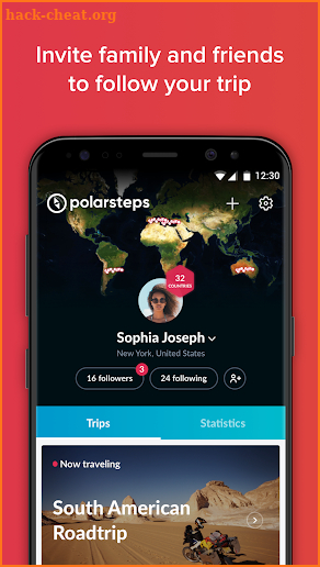 Polarsteps - Travel Tracker screenshot