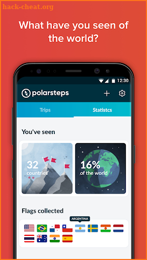 Polarsteps - Travel Tracker screenshot