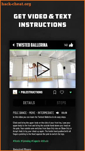 Pole Dance Companion screenshot