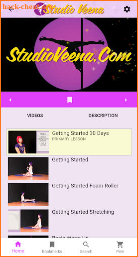 Pole Dance Lessons by Veena screenshot