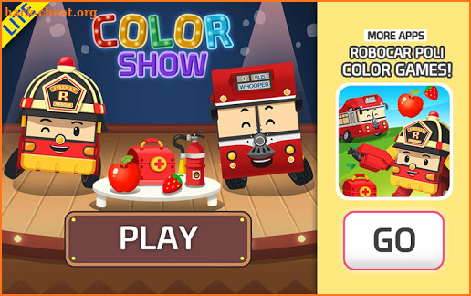 Poli Color Game Lite screenshot