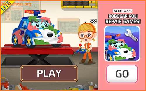 Poli Repair Game Lite screenshot