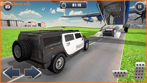 Police Airplane Transporter Vehicle screenshot