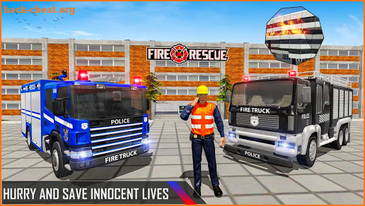 Police Ambulance Fire Truck Simulator 2021 screenshot